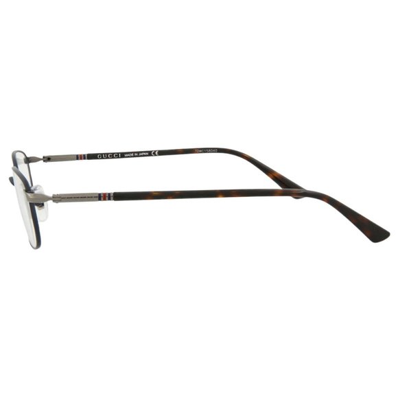 Gucci Mens Round/Oval Blue Havana Transparent Fashion Designer Eyewear - Picture 4 of 11